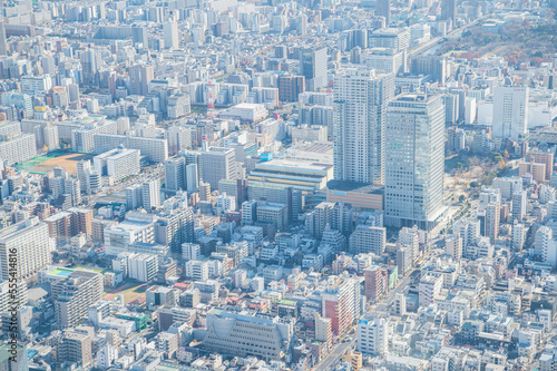 日本　東京都　都市風景　素材　イメージ