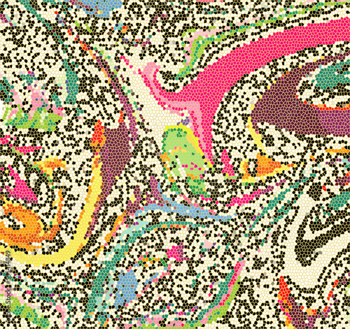 colored Mosaic background