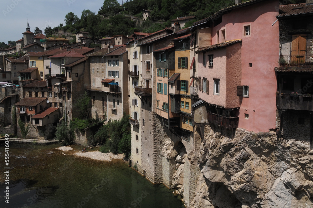 Pont-en-Royans, Hängende Häuser, Frankreich