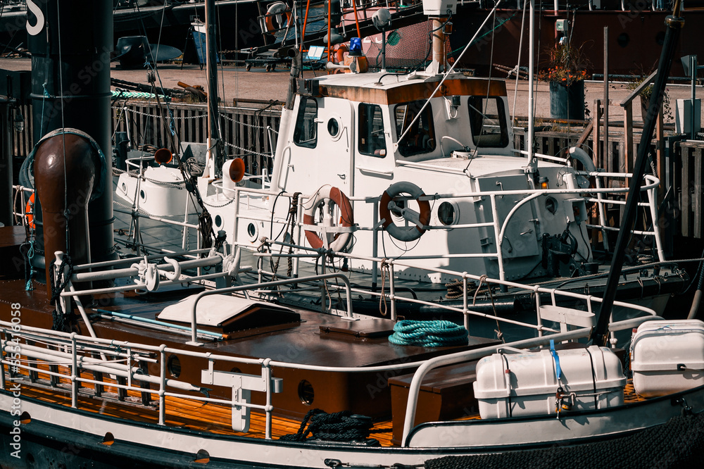 Obraz premium boats in the port