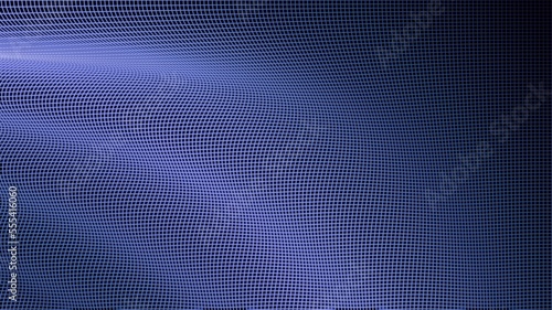 Hintergrund - blaues schwingendes Gitter