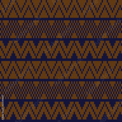 Argyle Fair Isle Seamless Pattern Design