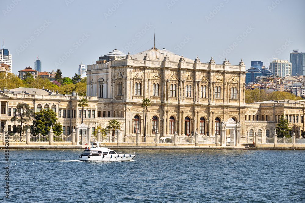 Dolmabahce palace in Istanbul
