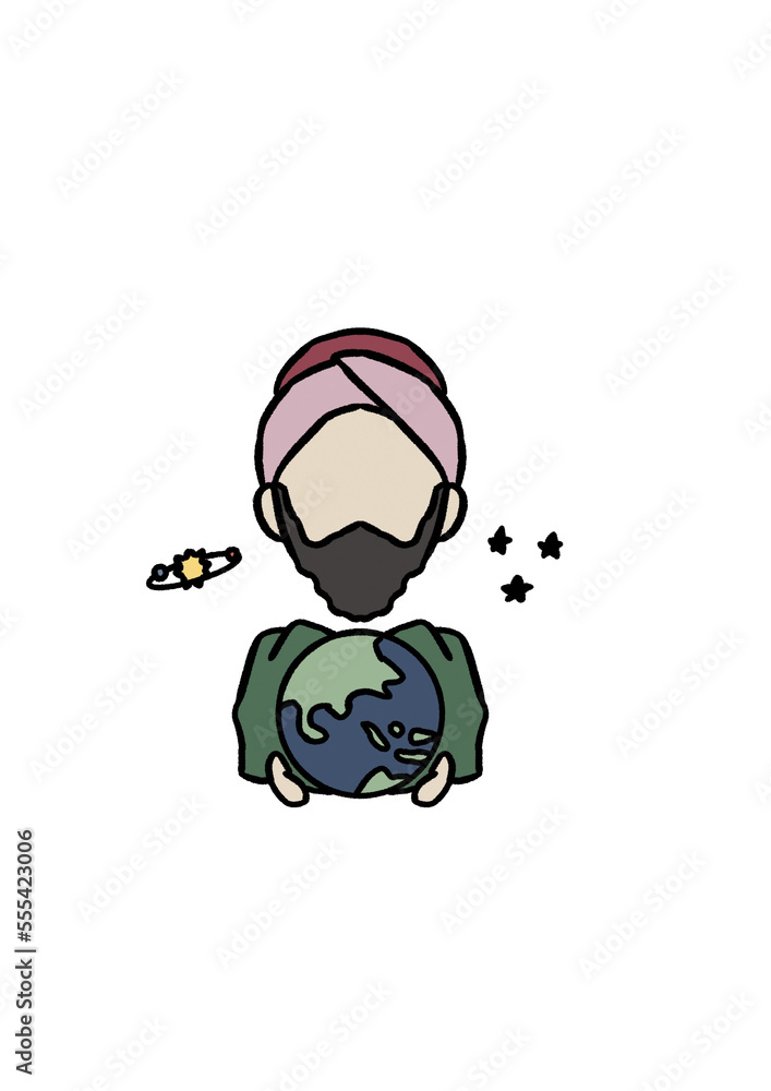 Muslim Scientists Illustrations Muslim Scientists Illustrations