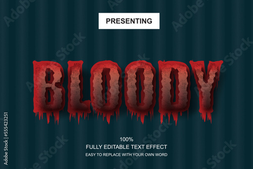 Special font editable adobe illustrator text effect. 100% editable text with an effect good for title and Text typography work