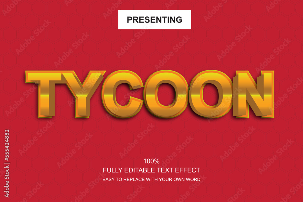 Special font editable adobe illustrator text effect. 100 editable text