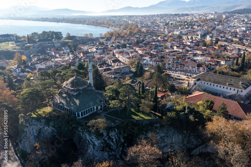 Canvas Print Greece, Ioannina Pamvotida Lake, Epirus