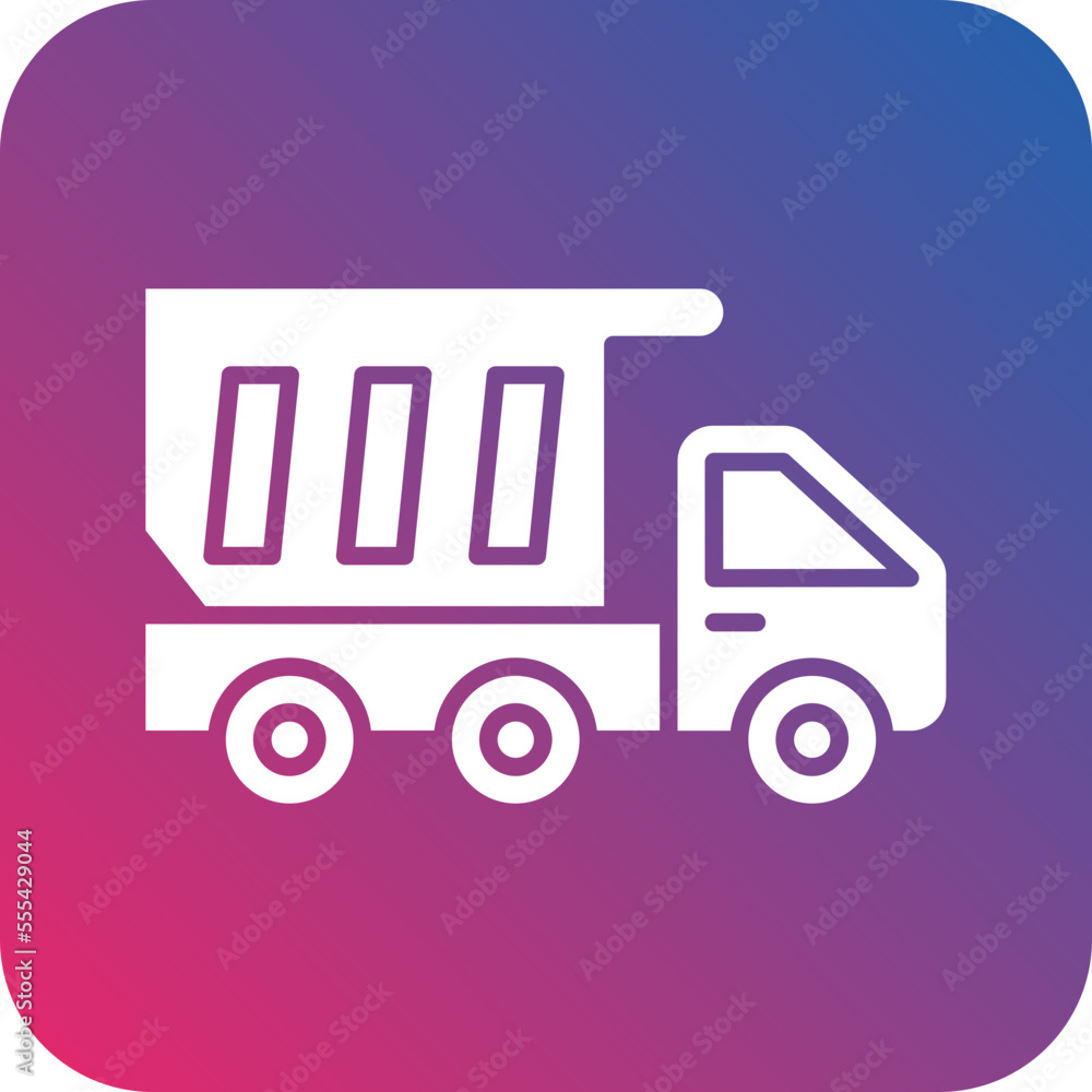 Dump Truck Icon Style Dump Truck Icon Style