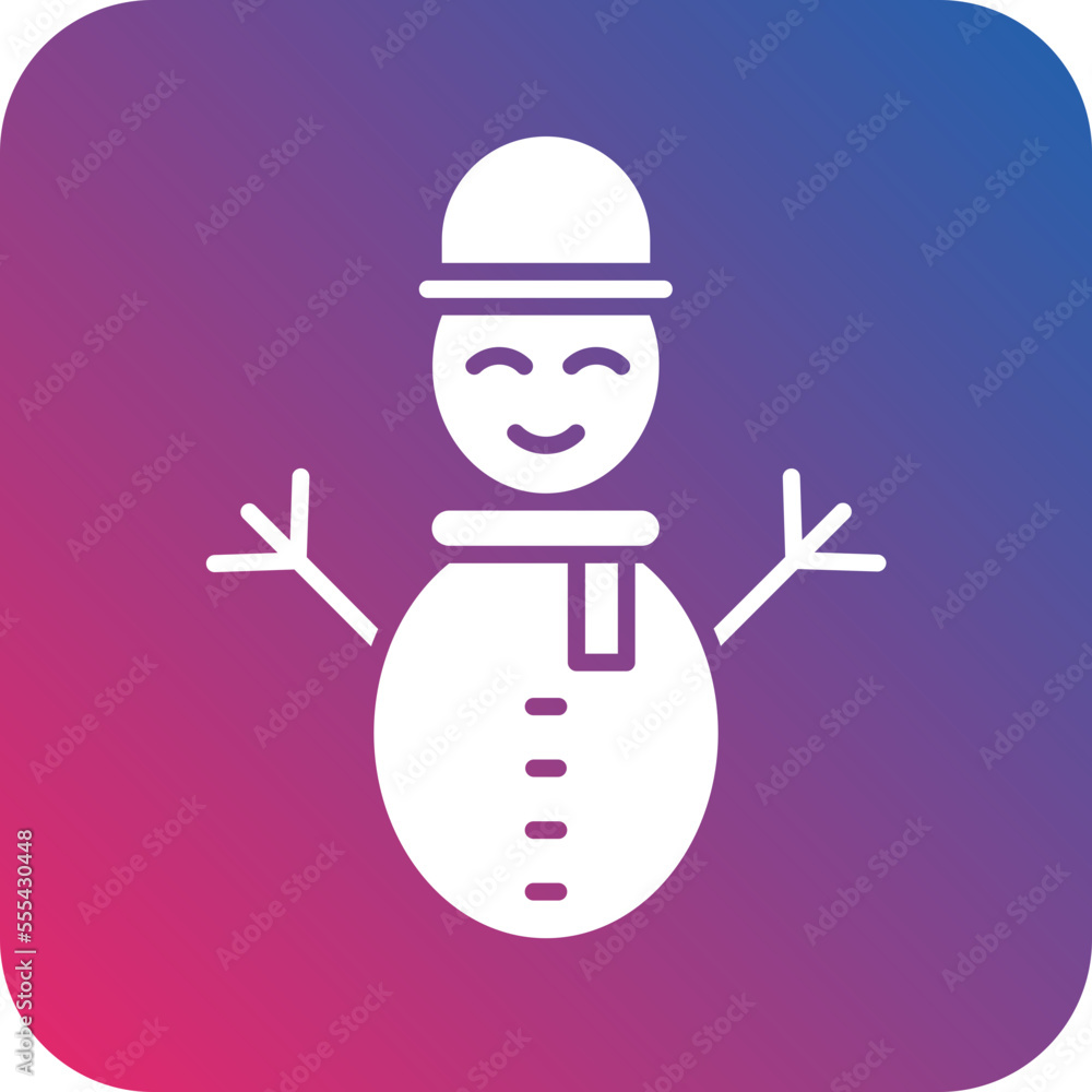 Snowman Icon Style Snowman Icon Style