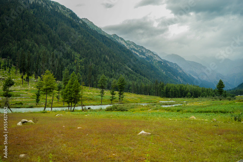 beautiful landscape in the mountains