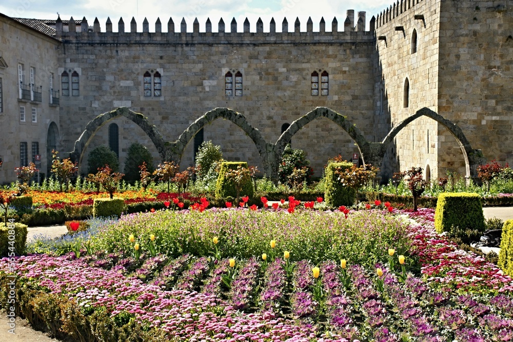 Jardim de Santa Barbara in Braga, Norte - Portugal 