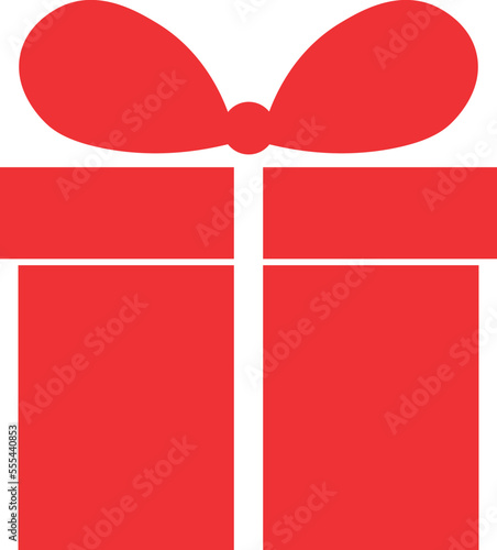 Little red gift vector image