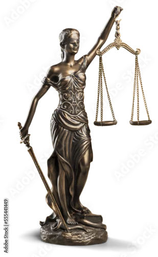 Obraz Legal law concept, justice bronze lady statue
