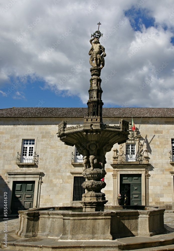 Fototapeta premium Historic Archbishops Court in Braga Antigo Paço Arquiepiscopal, Norte - Portugal