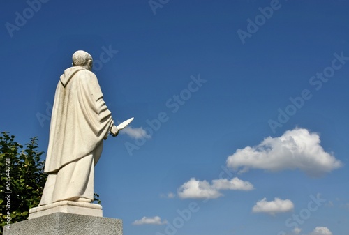 Statue of Sao Vicente in Irvio, Penafiel, Norte - Portugal 