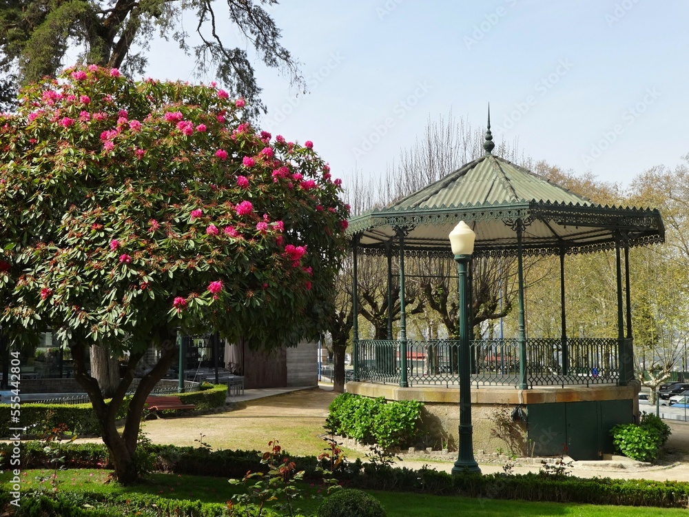 Obraz premium Pavillon in the public park of Penafiel, Norte - Portugal 