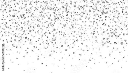 Silver Sparkling Confetti Diamonds Overlay Transparent PNG background photo