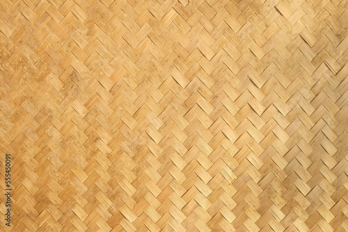 Bamboo weaving pattern background, Wood texture
