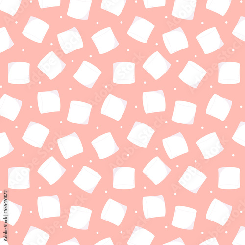 Marshmallow pattern wallpaper. background. marshmallow vector.