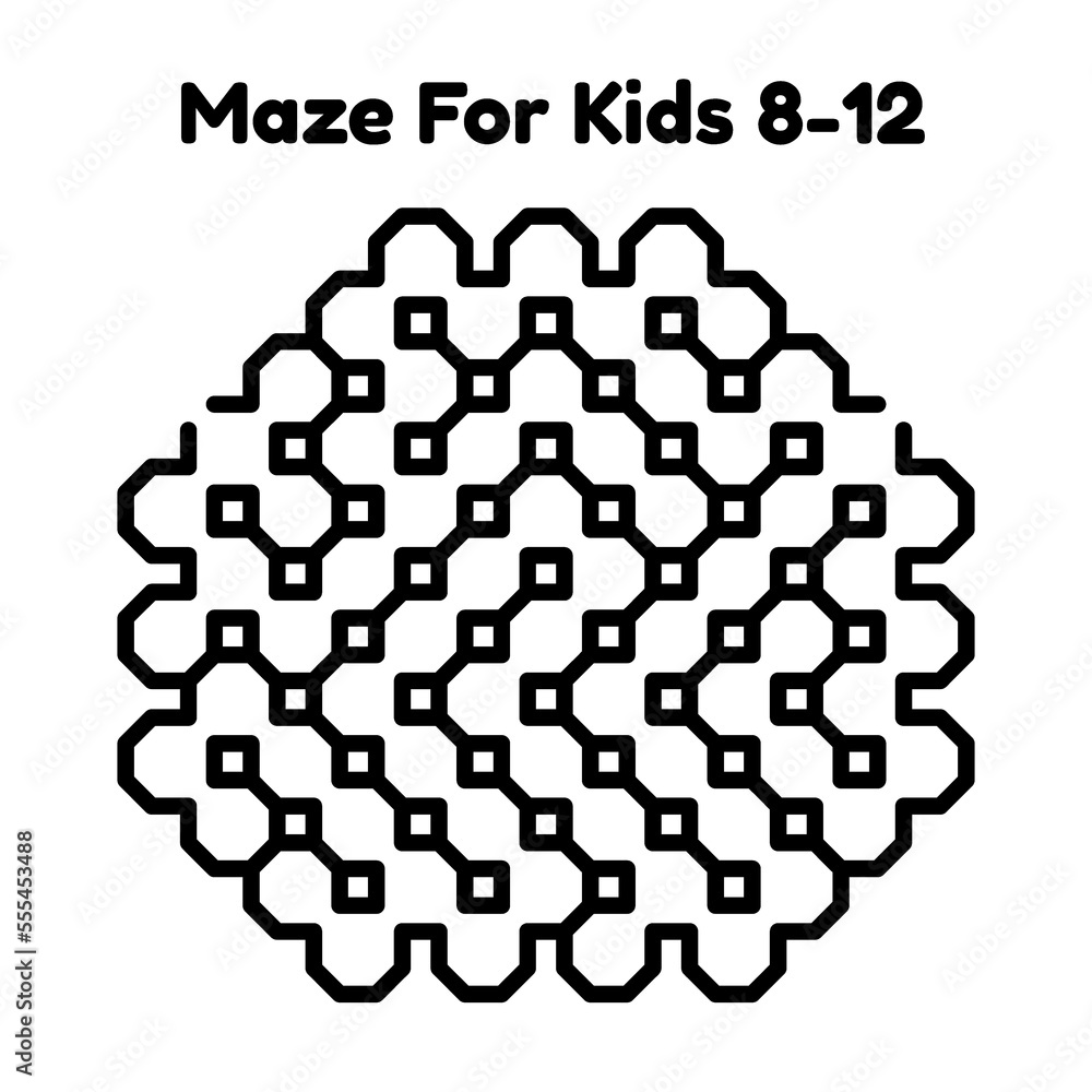 Fototapeta premium Maze For Kids Age