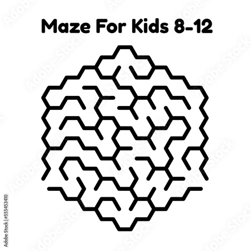 Fototapeta Naklejka Na Ścianę i Meble -  Maze For Kids Age