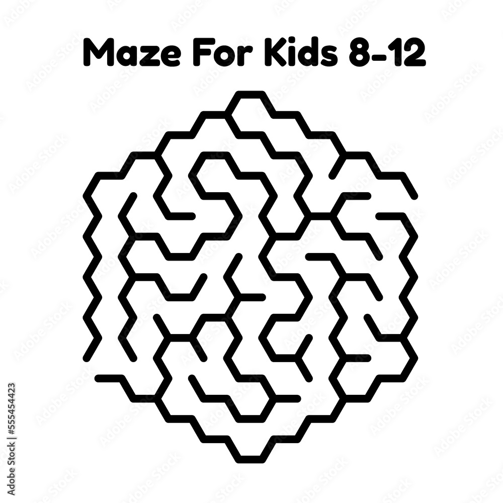Maze For Kids Age 8 - 12 Maze For Kids Age 8 - 12