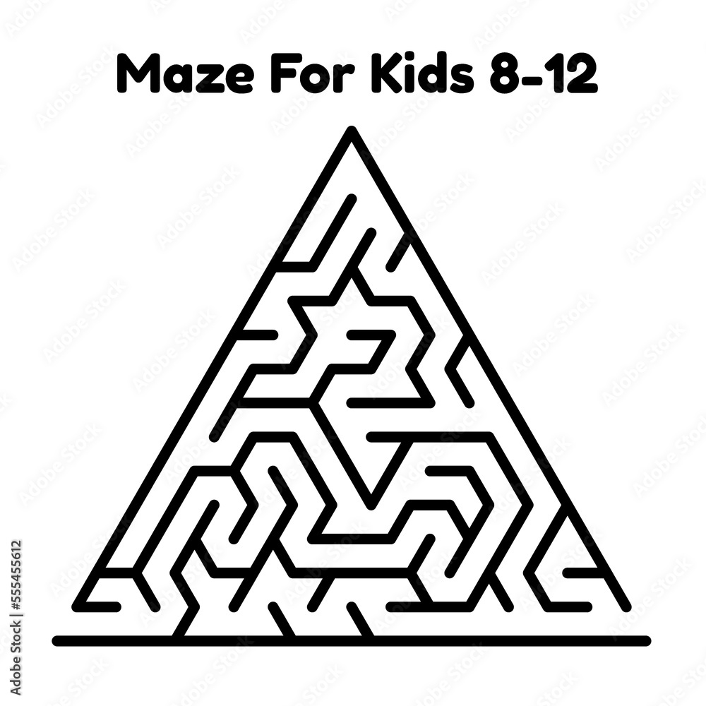 Maze For Kids Age 8 - 12