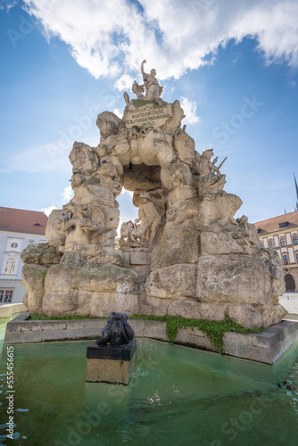 Parnas Fountain at Cabbage Market Square (Zelny trh) - Brno, Czech Republic