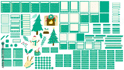 Christmas planner sticker
