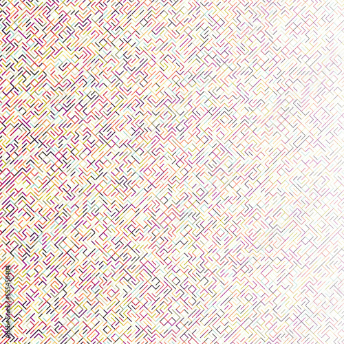 Color rotated lines background abstract illustration
