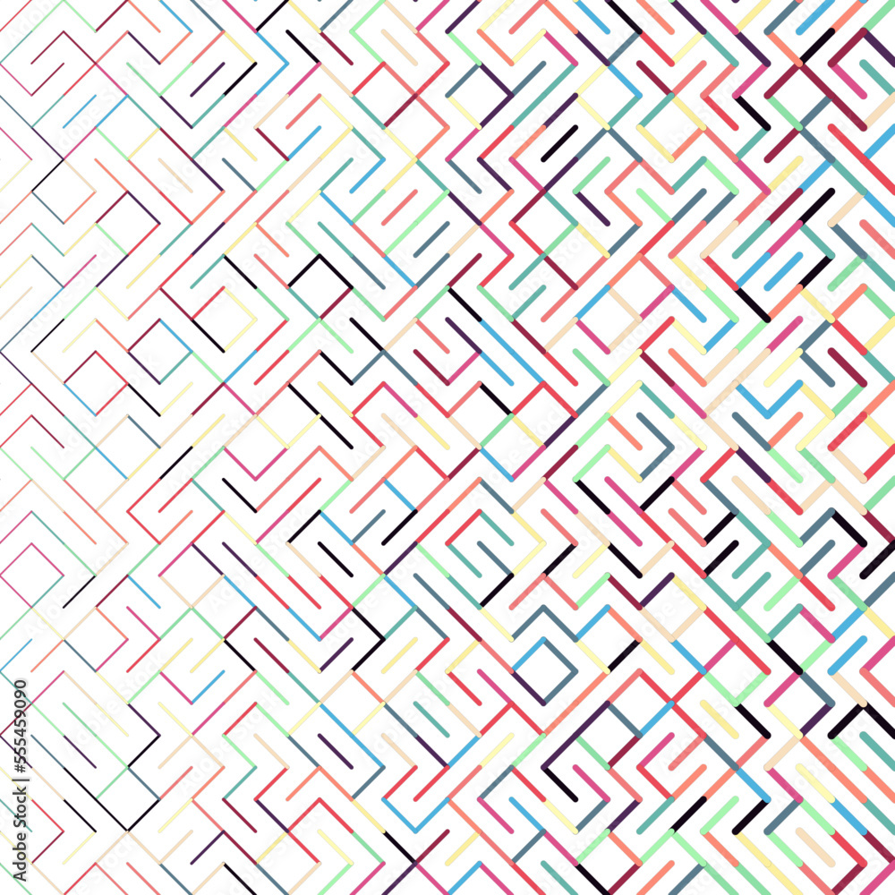 Color rotated lines background abstract illustration Color rotated lines background abstract illustration