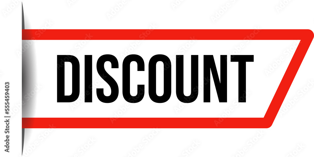 discount sign