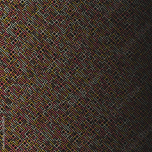 Color rotated lines background abstract illustration