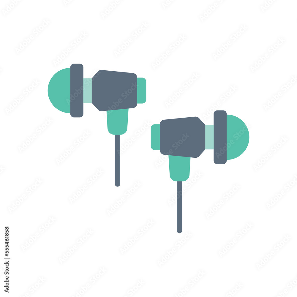 earphone icon design vector template earphone icon design vector template