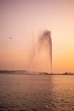 Jeddah Fountain - city Landmark - Saudi Arabia 
