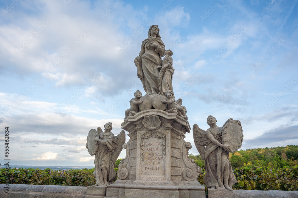 Saint Anne Statue at Barborska Street - Kutna Hora, Czech Republic