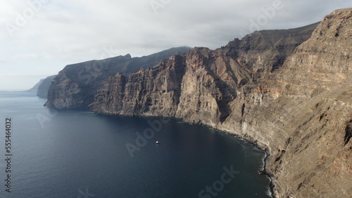 L'immense falaises de Tenerife