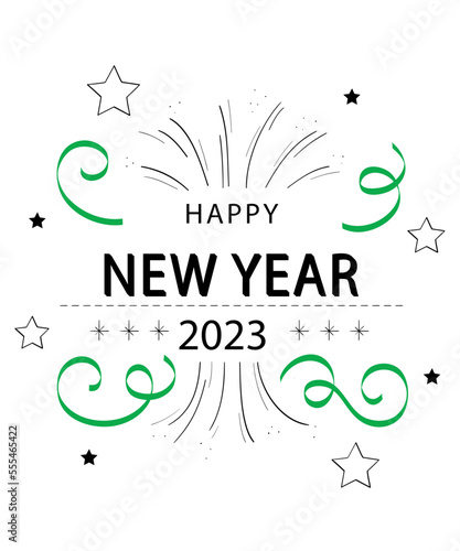illustration of a design, new year 2023