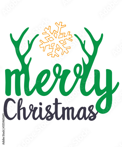 eco friendly logo design, merry Christmas 
