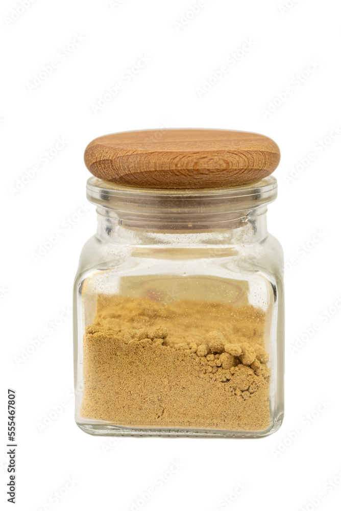 the powder ginger in the jar the powder ginger in the jar
