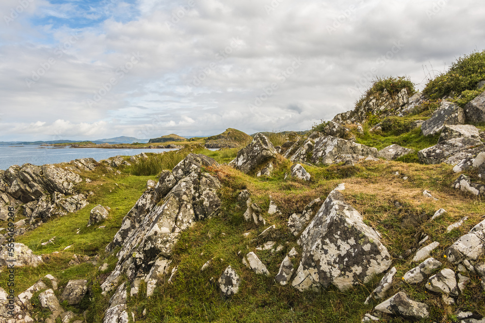 Surface of rocks visible from around 12000 years ago - Halocene epoch; Scotland Surface of rocks visible from around 12000 years ago - Halocene epoch; Scotland