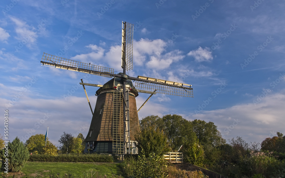 Windmill Riekermolen; Amsterdam, Netherlands Windmill Riekermolen; Amsterdam, Netherlands