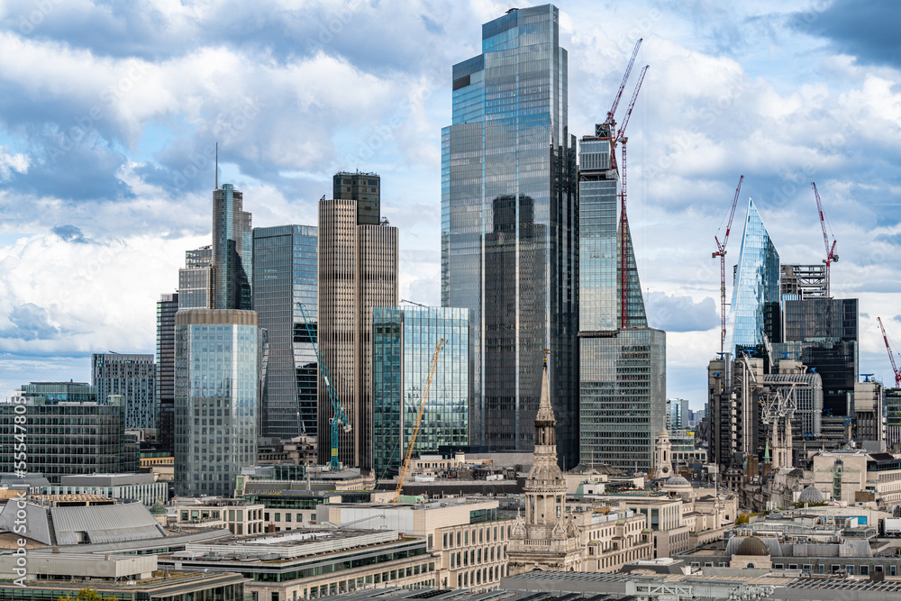 Obraz premium new skyline of London