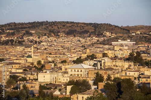 View of the city of Asmara; Asmara, Central Region, Eritrea photo
