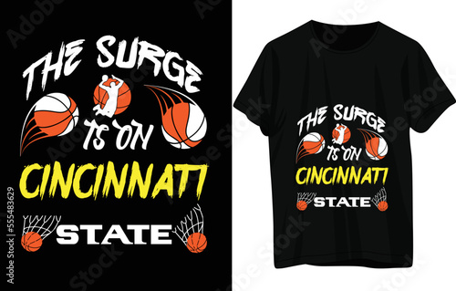 THE SURGE IS ON CINCINNATI STATE 