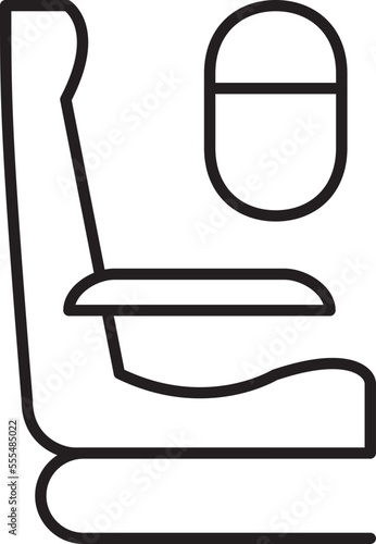 plane seat icon