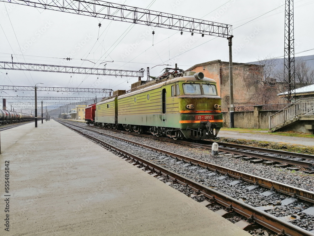 Soviet georgian locomotive