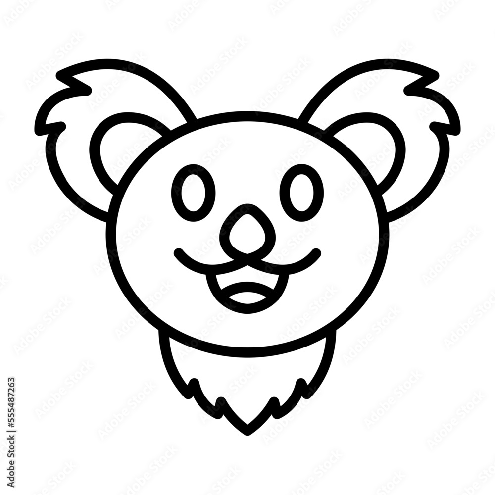 Fototapeta premium Koala Head