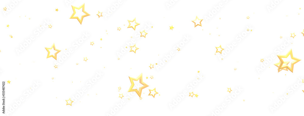 Fototapeta premium Glossy 3D Christmas star icon. Design element for holidays.