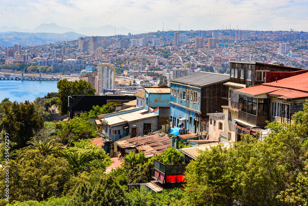 Obraz premium Vaparaíso city view